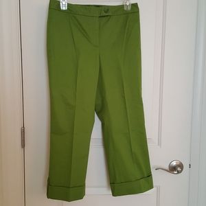 Ann Taylor green pants,new